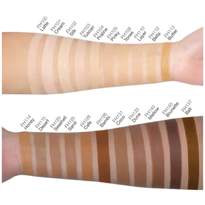 MJC’S Full Cover Foundation in Bella, arm swatch