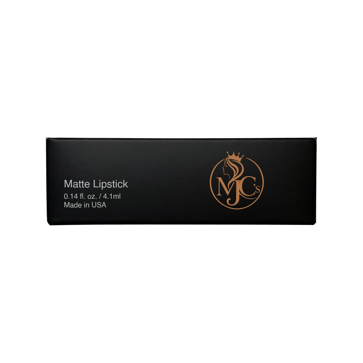 MJC'S Luxury Matte Lipstick packaging