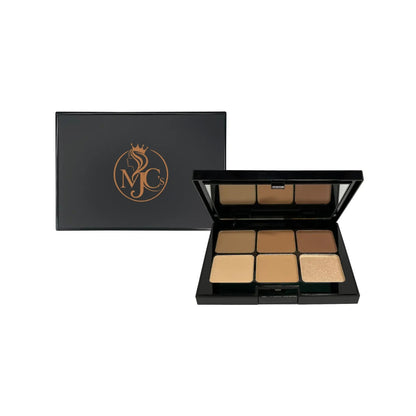 MJC’S Eyeshadow Palette in La Creme with six neutral shades