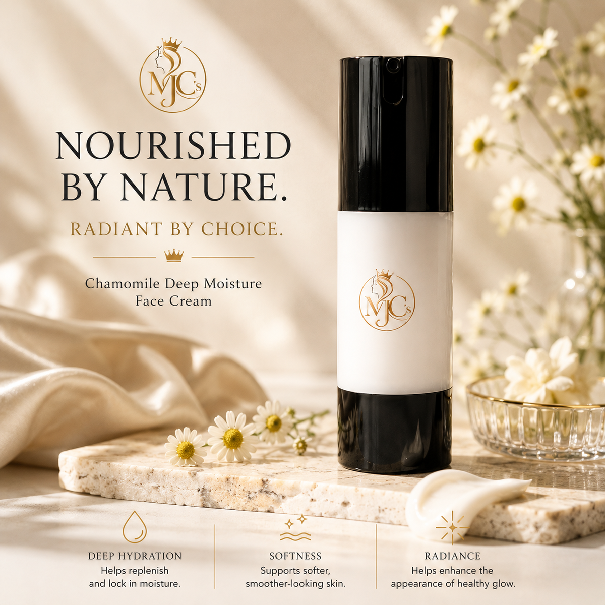 MJC’S Chamomile Deep Moisture Face Cream hydrating face moisturizer